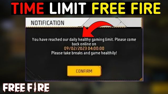 free fire Time limit of free items