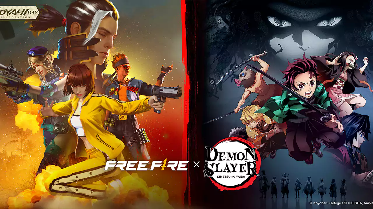 Free Fire New Best Collaboration With Demon slayer