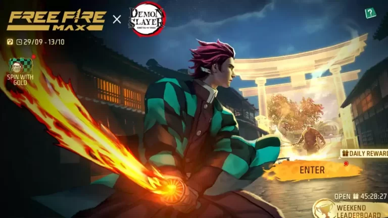 Free Fire New Event Of TENGEN Character In Demon Slayer Update