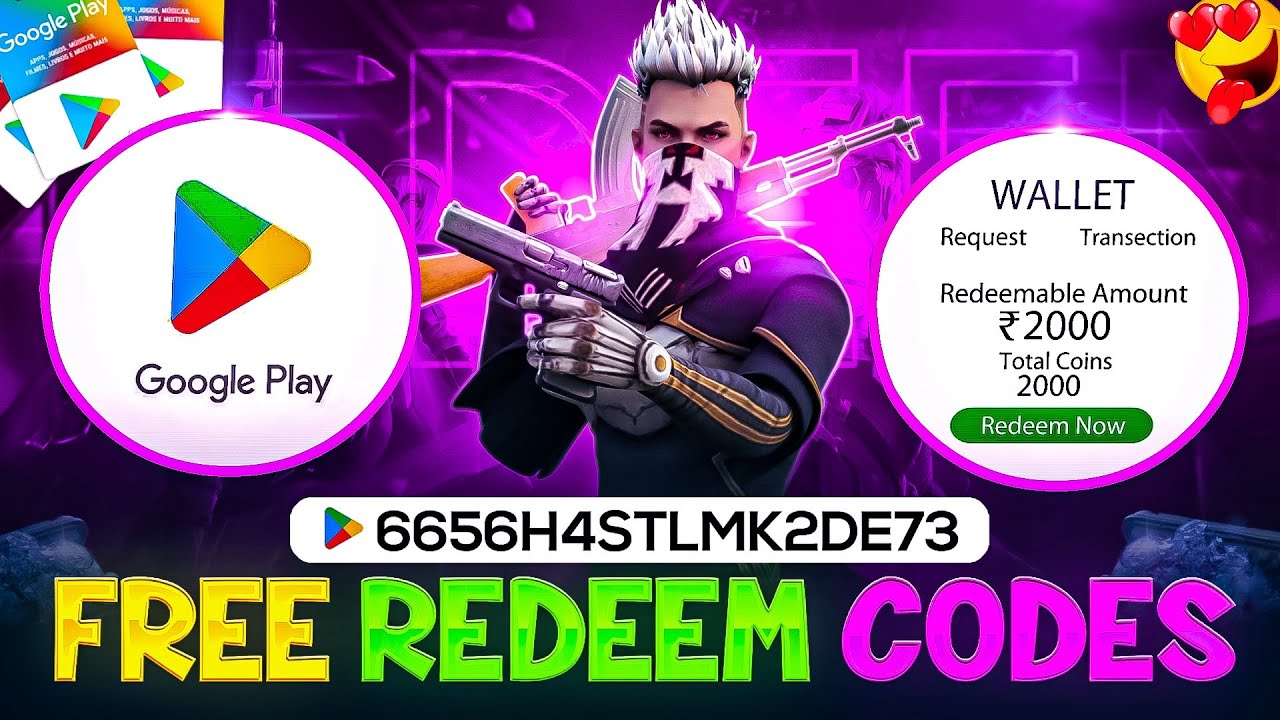 Garena Free Fire Max Redeem Codes