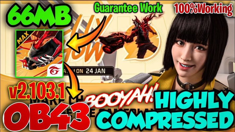 Free fire OBB file download highly compressed