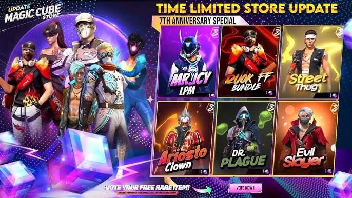 Free fire New magic cube update is back